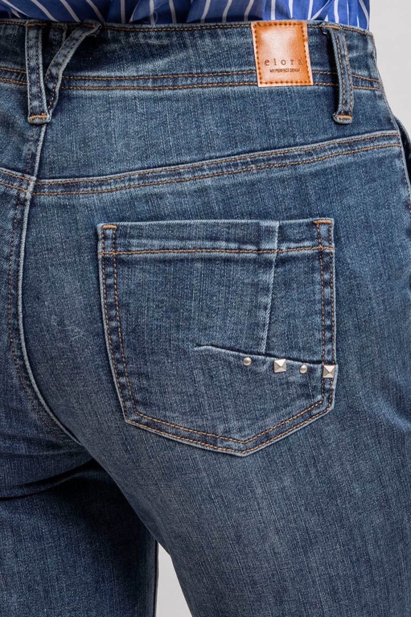 Jean bootcut bleu – Image 7